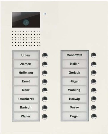 Door loudspeaker 16 Flush mounted (plaster) AVU15160-0019