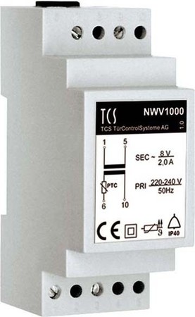 Power supply for door and video intercom system  NWV1000-0400