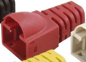 Anti-kink sleeve for modular connector RJ-plug B00080B0089