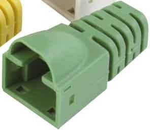 Anti-kink sleeve for modular connector RJ-plug B00080E0089