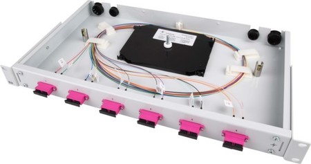 Patch panel fibre optic 6 H02030A0682