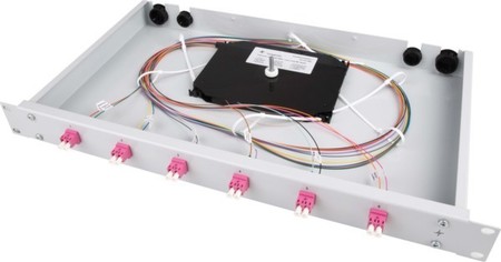 Patch panel fibre optic 12 H02030A0689