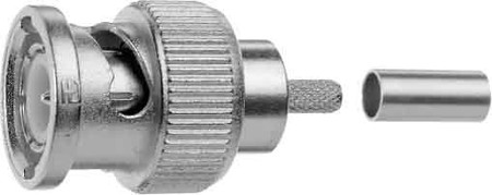 Coax connector Plug BNC J01002A0002