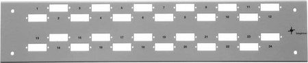 Patch panel fibre optic 24 H02025A0421