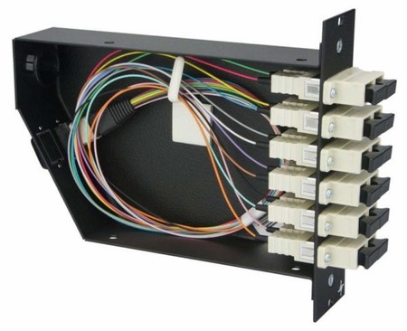 Patch panel fibre optic 6 6 6 H02050F4041