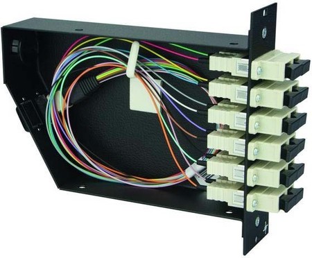 Patch panel fibre optic 6 H02050F4021