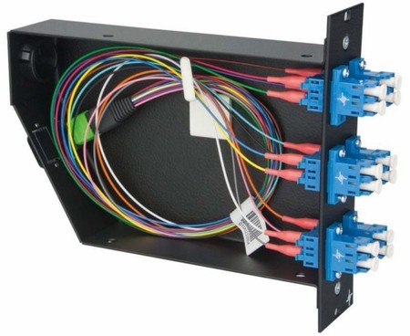 Patch panel fibre optic 6 6 6 H02050F4121