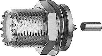 Coax connector Bus (jack) UHF J01041A0004