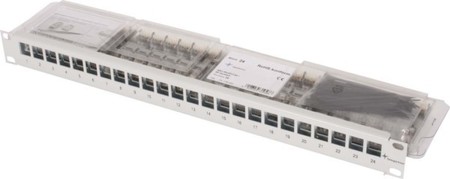 Patch panel copper (twisted pair) 24 RJ45 8(8) J02023A0039