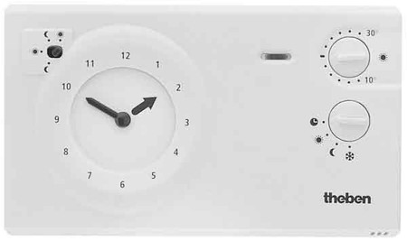 Clock thermostat Battery Analogue Day/week 7840030