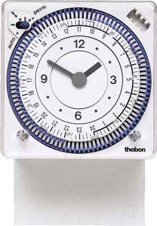 Analogous time switch for distribution board 1 230 V 1690801