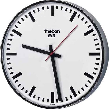 Wall clock Sub-clock Analogue, bars Glass 5009241