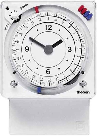 Analogous time switch for distribution board 1 230 V 2890008