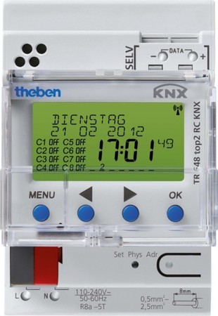 Time switch for bus system  6489212