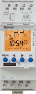 Digital time switch for distribution board  6100110