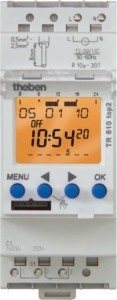 Digital time switch for distribution board  6104100