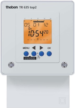 Digital time switch for distribution board 1 230 V 6350100