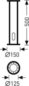 Mechanical accessories for luminaires Ground spike Other 2221400