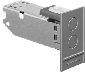 Mechanical accessories for luminaires End cap Silver 6187600