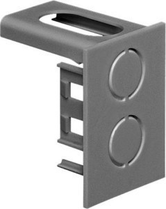 Mechanical accessories for luminaires End cap Silver 6187400