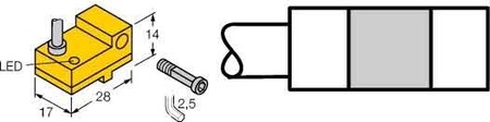 Magnetic proximity switch  1058400