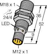 Inductive proximity switch 52 mm 1635240