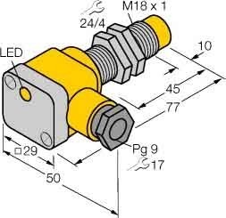 Inductive proximity switch  1645400