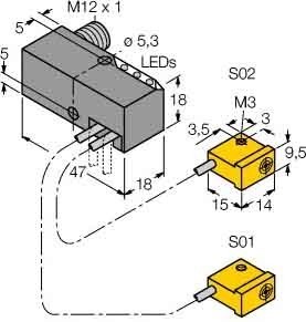 Inductive proximity switch  1650060