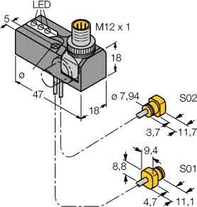 Inductive proximity switch  1650124