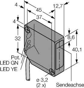 One-way light barrier  3048323