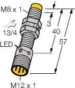 Inductive proximity switch 57 mm 4602760