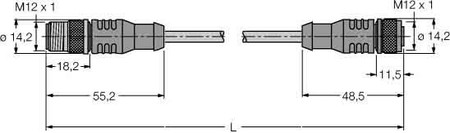 Sensor-actuator patch cord  6603632