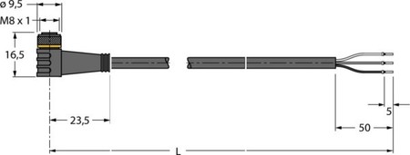 Sensor-actuator patch cord  6626202