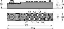 Fieldbus, decentr. periphery - digital I/O module 24 V 6824167