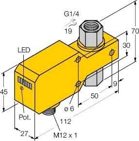 Magnetic proximity switch  6870625