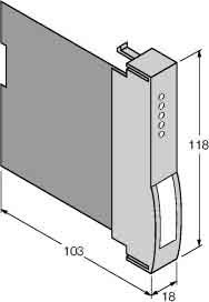 Fieldbus, decentr. periphery - function-/technology module  6884