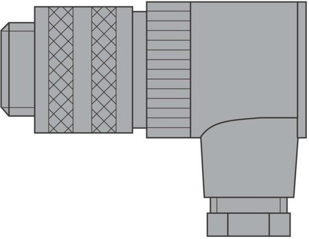 Sensor-actuator connector Other Male (plug) Vertical 6901112