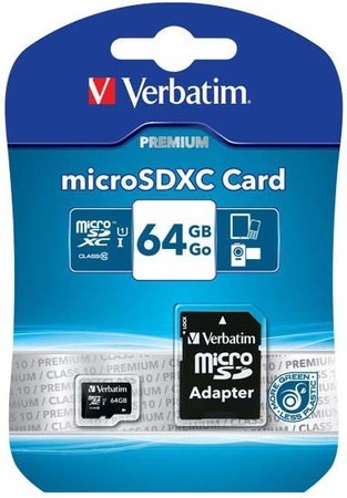 Digital memory medium 64 GB SD card 44084