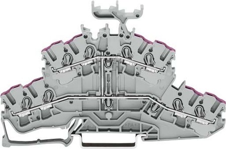 Feed-through terminal block 0.25 mm² 0.75 mm² 2002-2438