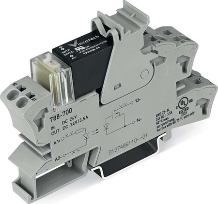 Optocoupler 24 V 24 V 3.5 A 788-700