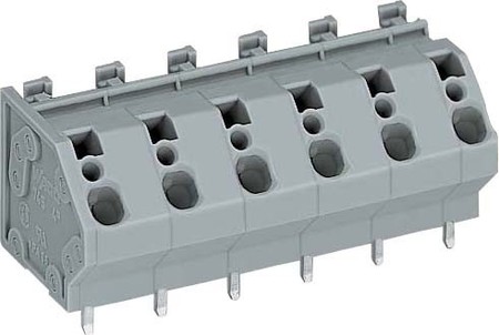 Printed circuit board terminal 19 mm 4 1 745-204