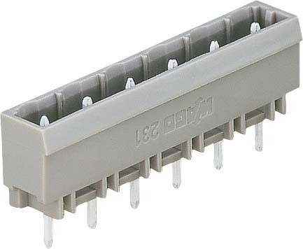 Single- and multi-pole terminal strip  231-265/001-000