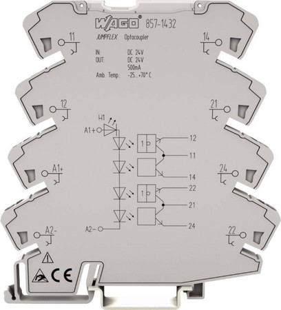 Optocoupler 24 V 24 V 0.5 A 857-1432