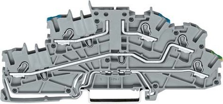 Multi level installation terminal block 0.5 mm² 2003-6640