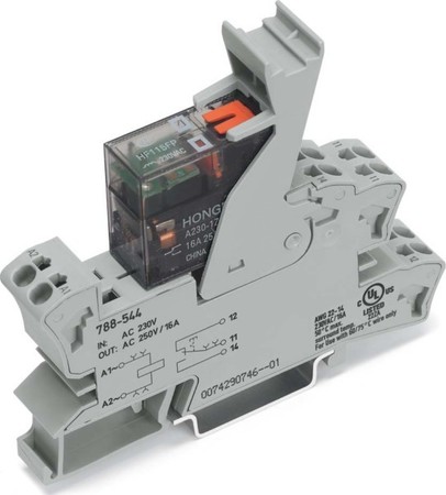 Switching relay Spring clamp connection 230 V 788-544