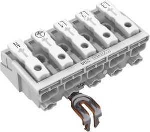 Single- and multi-pole terminal strip  294-4215