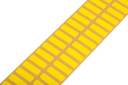 Labelling material Unprinted Yellow 210-811/000-002