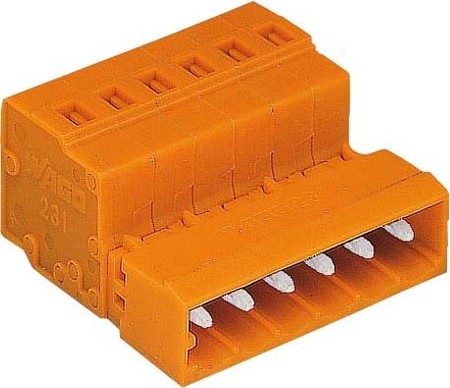 Printed circuit board connector  231-636