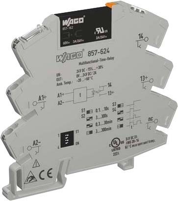 Timer relay Spring clamp connection 857-624