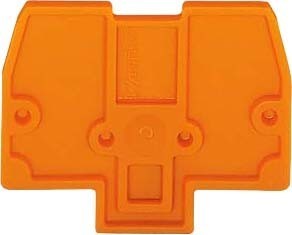 Endplate and partition plate for terminal block  870-925